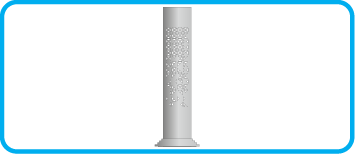 025-AZOOD ART BOLLARD STAINLESS STEEL -  SALAM